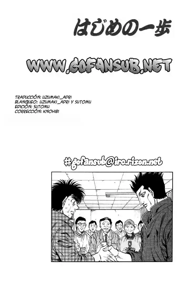 Hajime no Ippo Capítulo 479 - Page 18