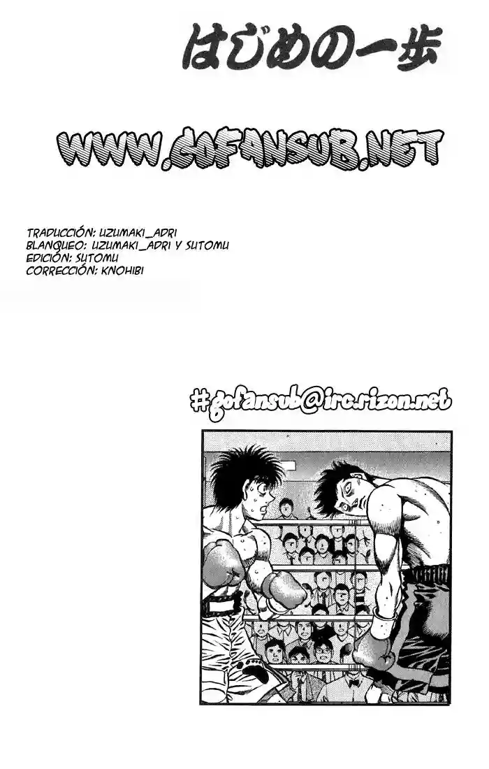 Hajime no Ippo Capítulo 481 - Page 19