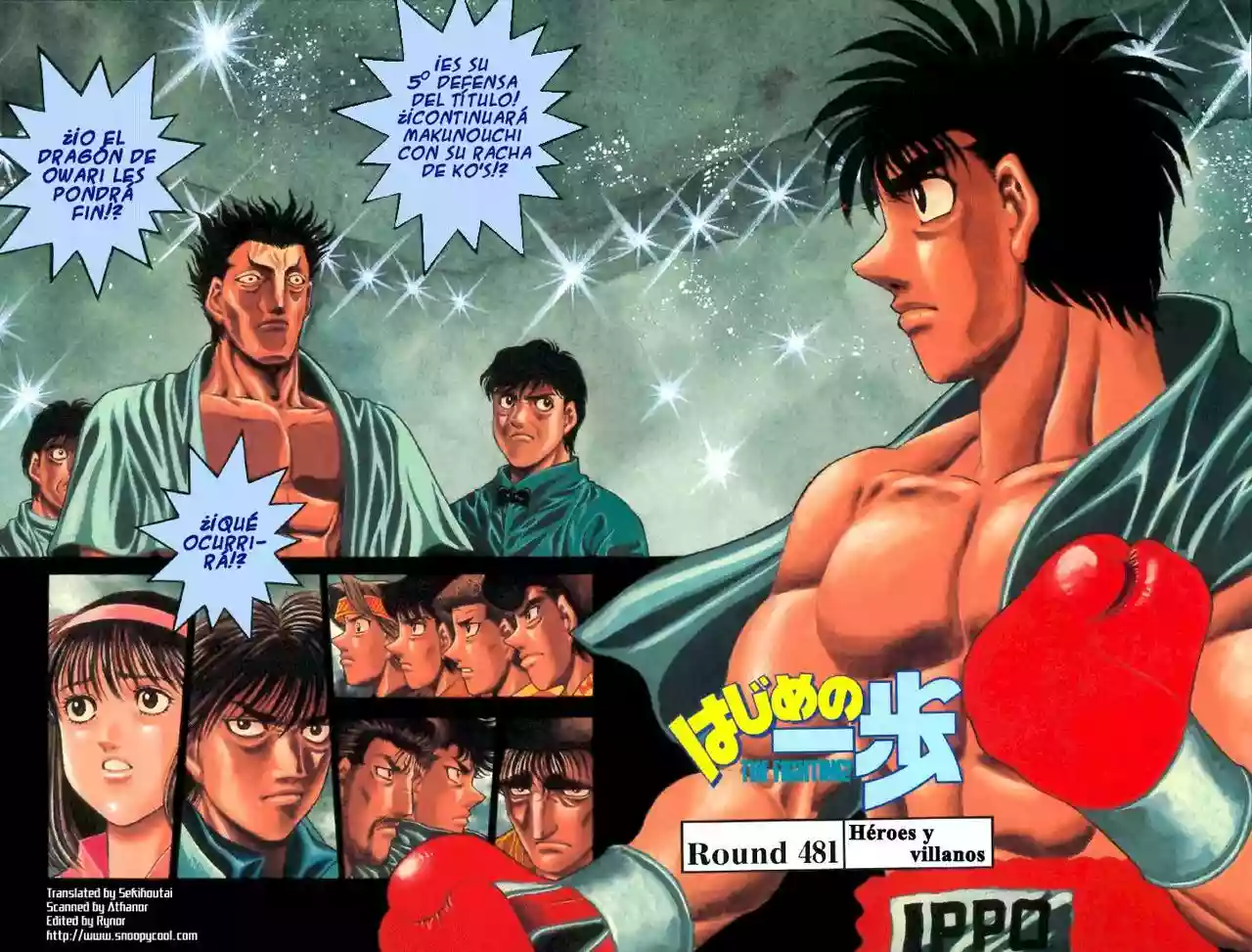 Hajime no Ippo Capítulo 481 - Page 2