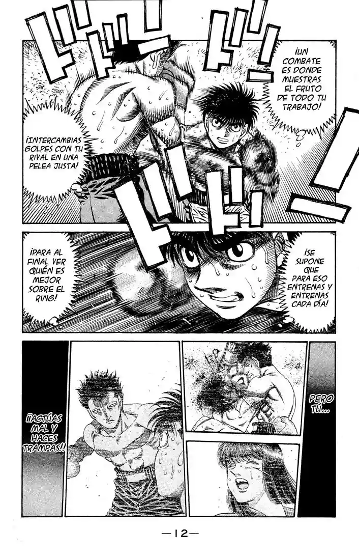 Hajime no Ippo Capítulo 483 - Page 12