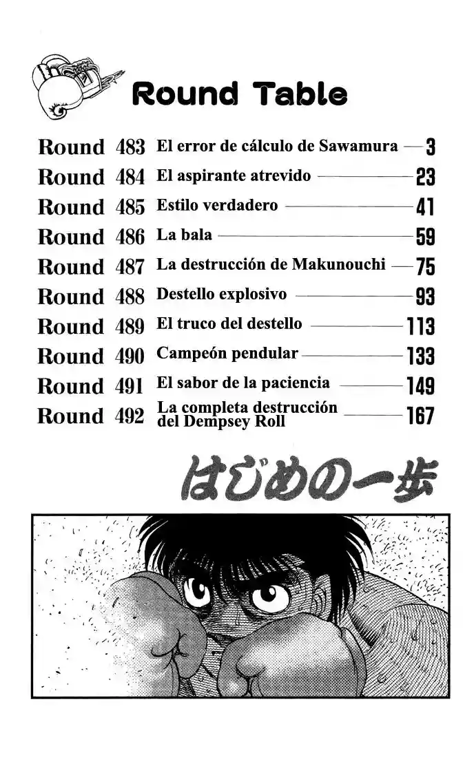 Hajime no Ippo Capítulo 483 - Page 3