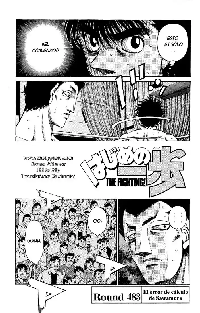 Hajime no Ippo Capítulo 483 - Page 4