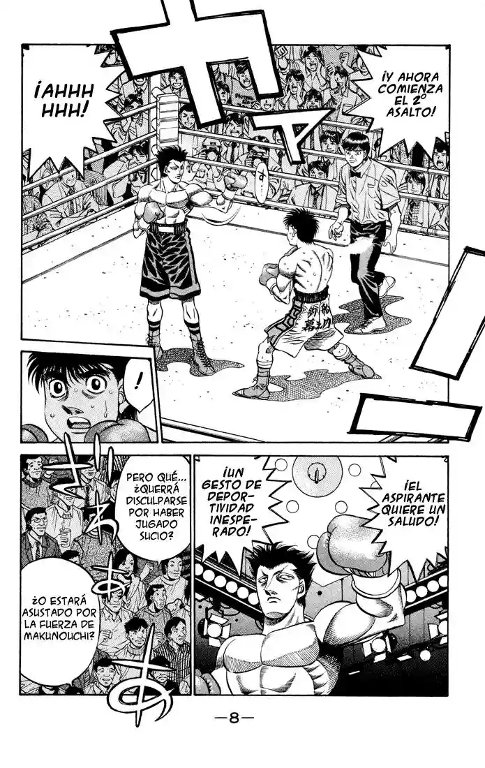 Hajime no Ippo Capítulo 483 - Page 8