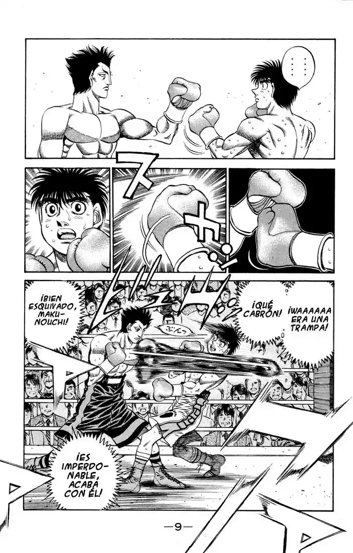 Hajime no Ippo Capítulo 483 - Page 9