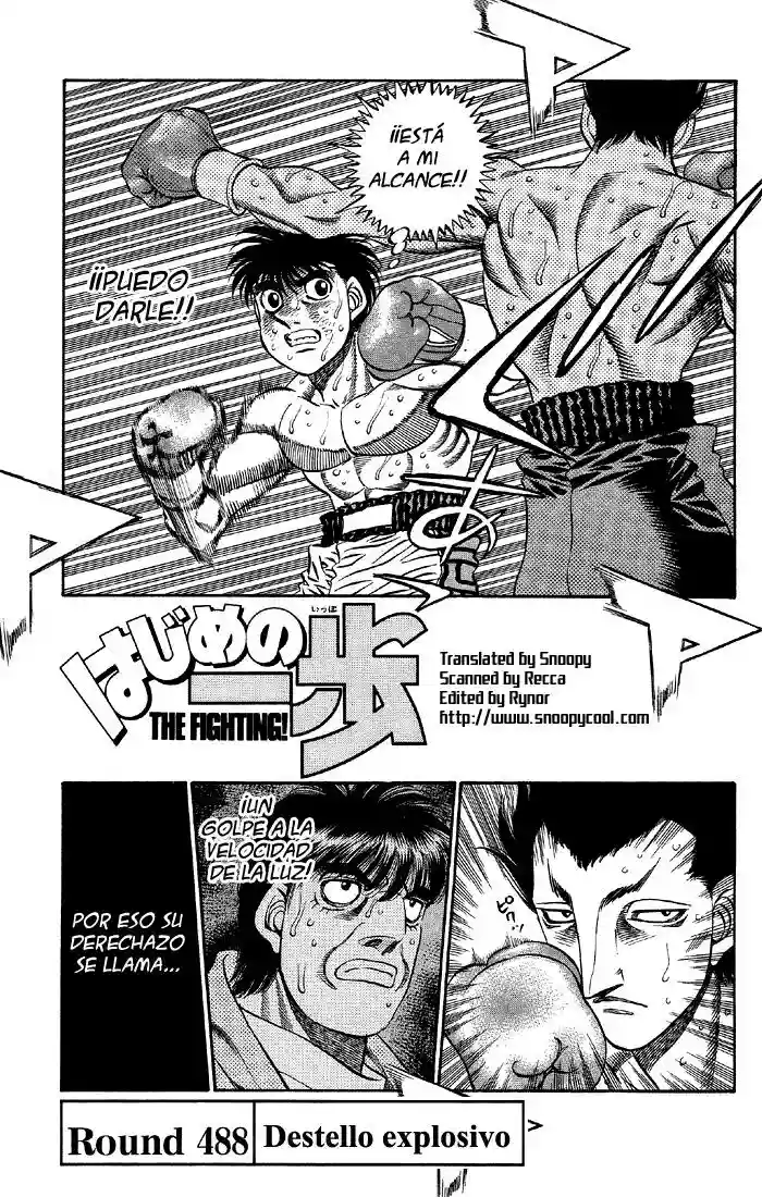Hajime no Ippo Capítulo 488 - Page 1