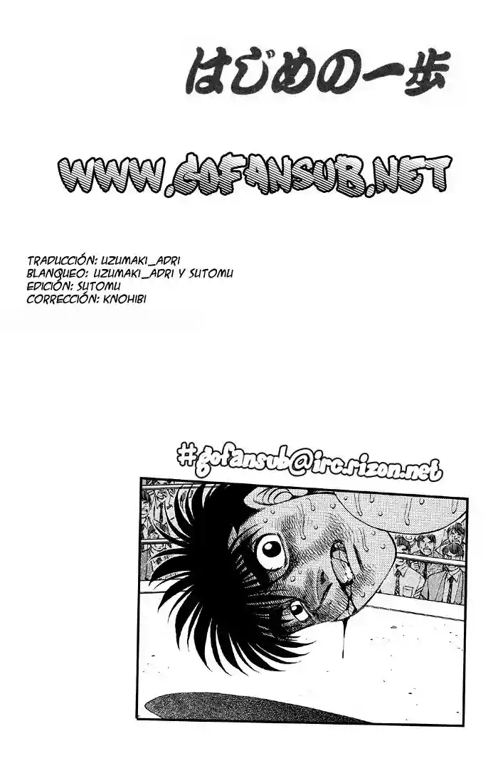 Hajime no Ippo Capítulo 488 - Page 18