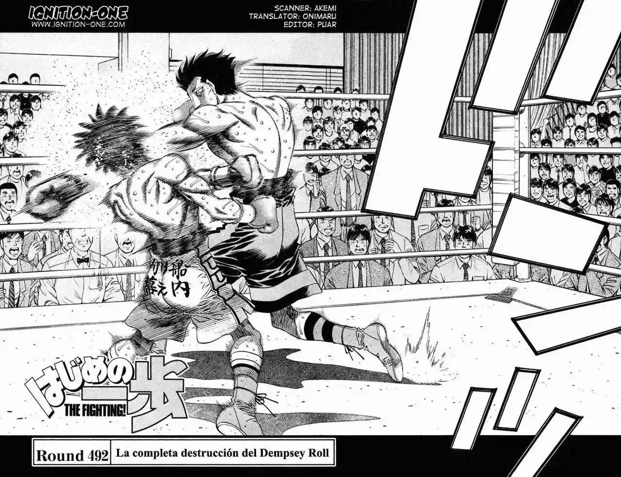 Hajime no Ippo Capítulo 492 - Page 2