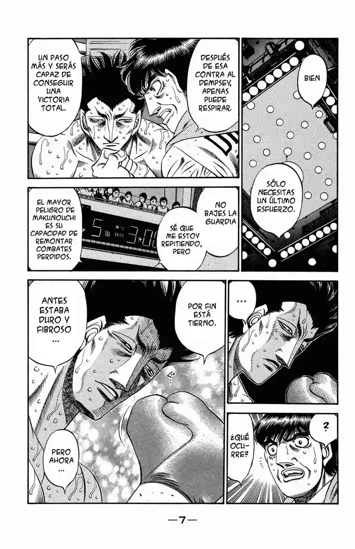 Hajime no Ippo Capítulo 493 - Page 8