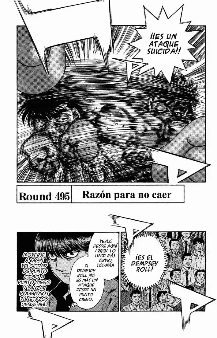 Hajime no Ippo Capítulo 495 - Page 2