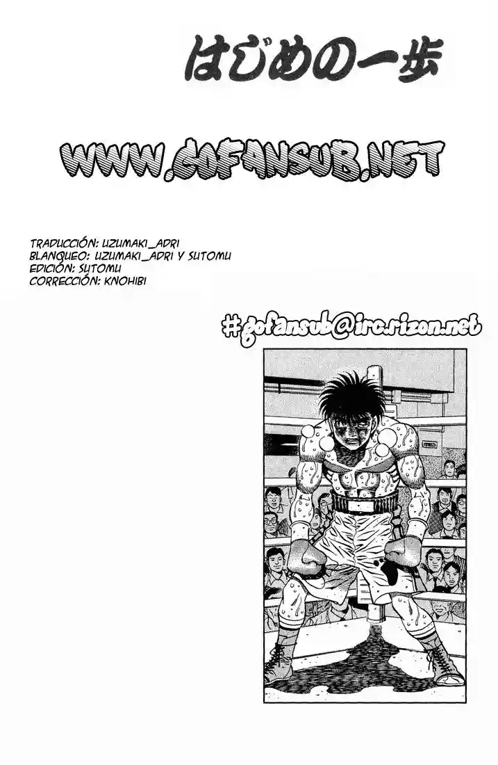 Hajime no Ippo Capítulo 497 - Page 15