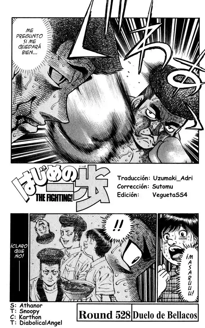 Hajime no Ippo Capítulo 528 - Page 1