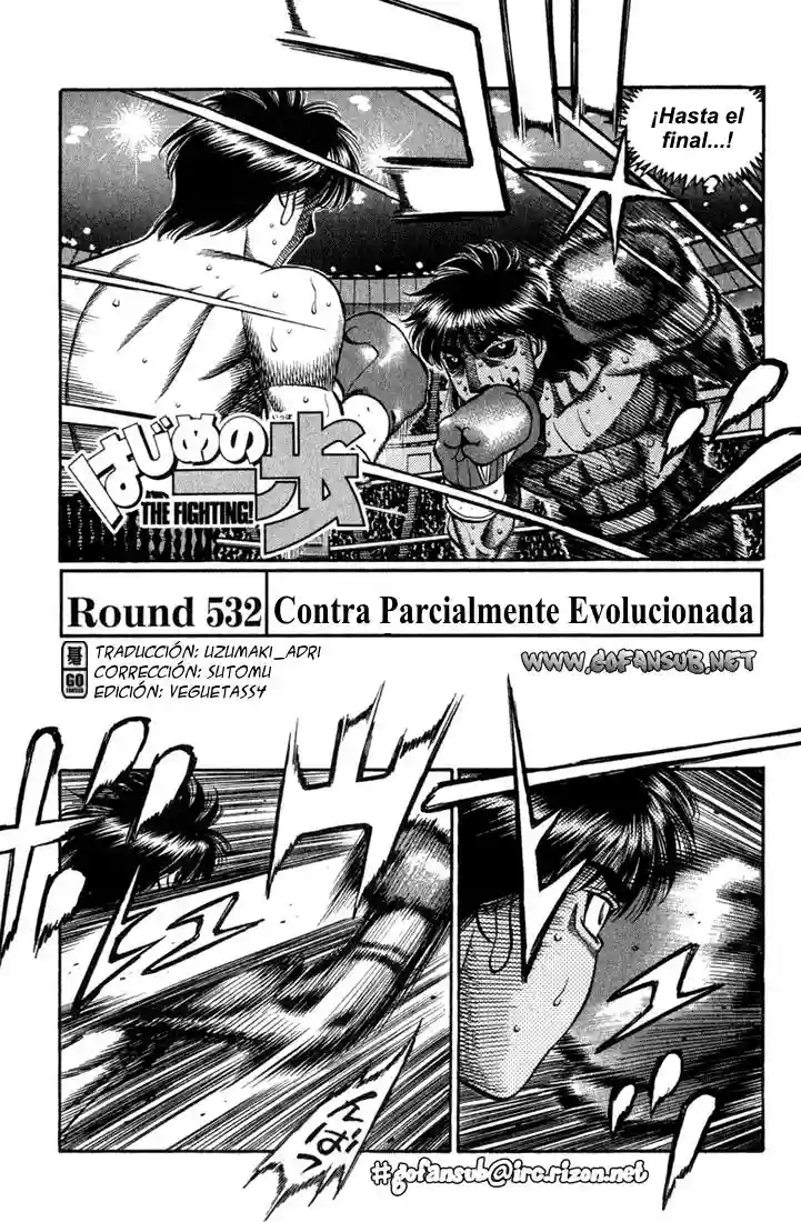 Hajime no Ippo Capítulo 532 - Page 1
