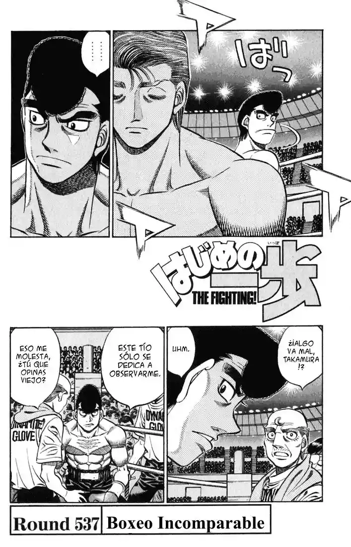 Hajime no Ippo Capítulo 537 - Page 2