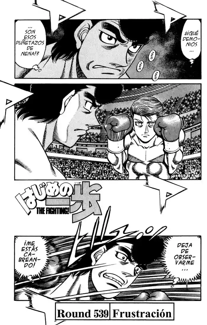 Hajime no Ippo Capítulo 539 - Page 1