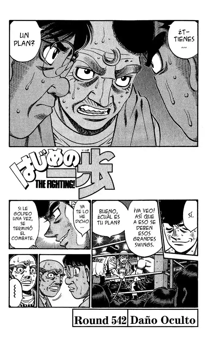Hajime no Ippo Capítulo 542 - Page 1