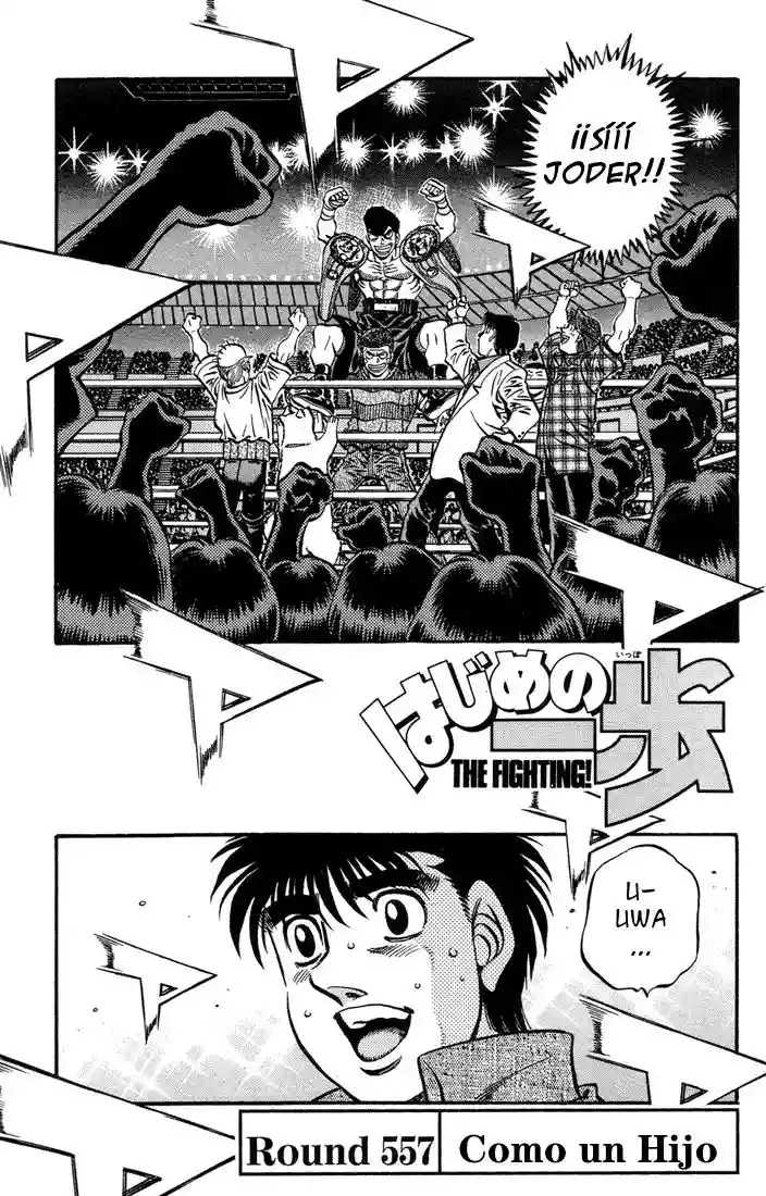 Hajime no Ippo Capítulo 557 - Page 1