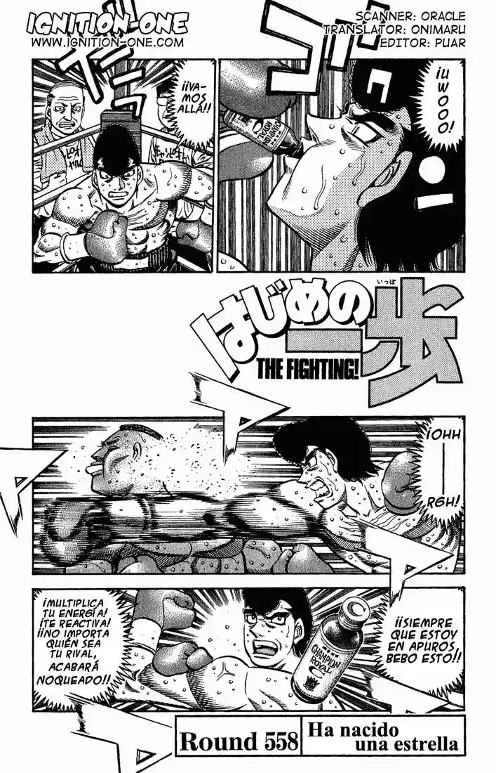 Hajime no Ippo Capítulo 558 - Page 1