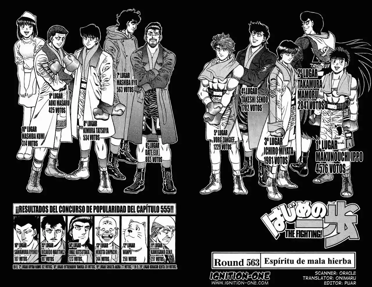 Hajime no Ippo Capítulo 563 - Page 2