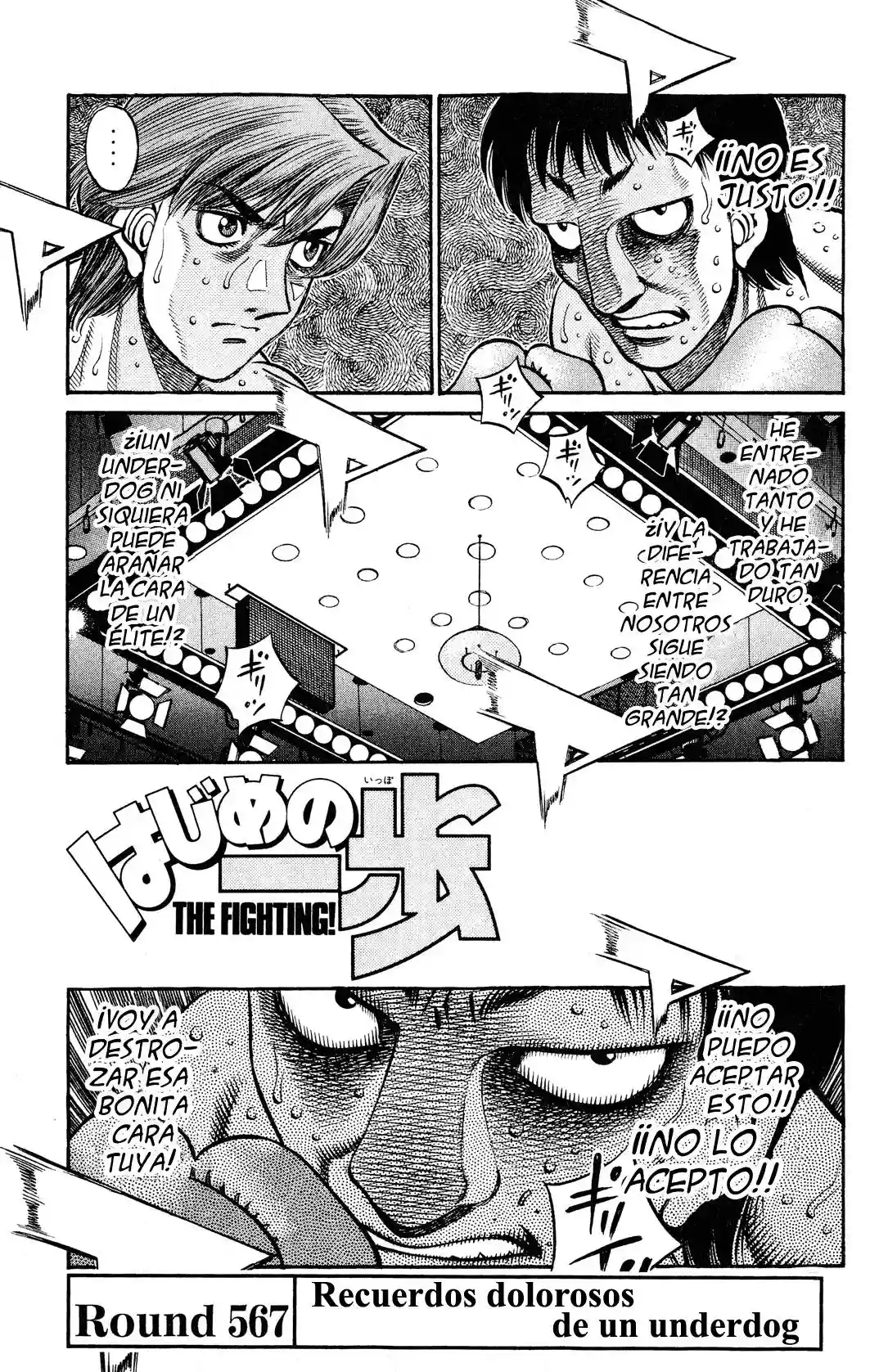 Hajime no Ippo Capítulo 567 - Page 1