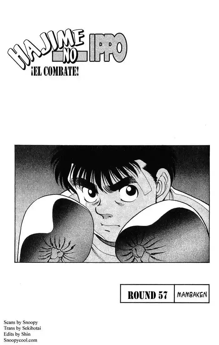 Hajime no Ippo Capítulo 57 - Page 1