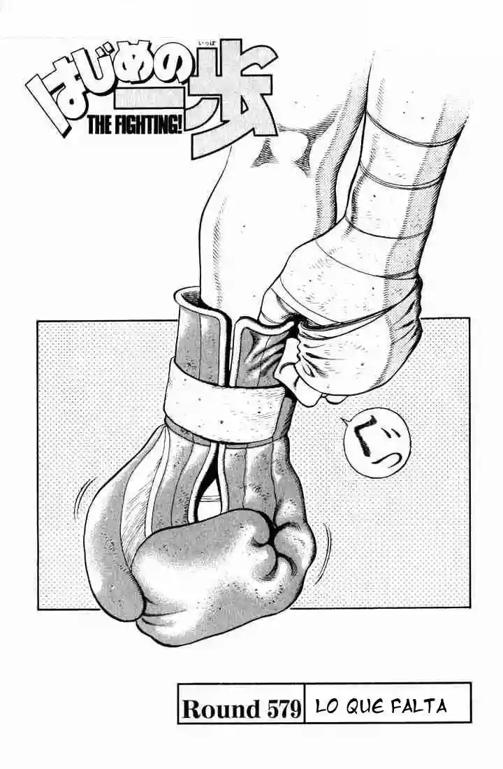 Hajime no Ippo Capítulo 579 - Page 1