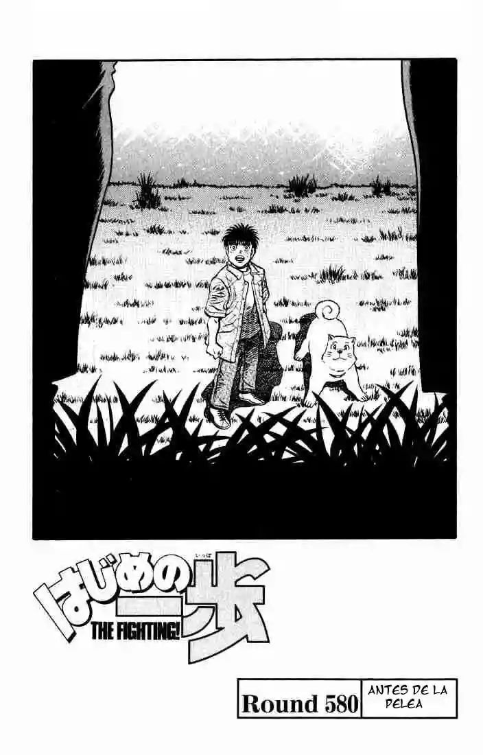 Hajime no Ippo Capítulo 580 - Page 1