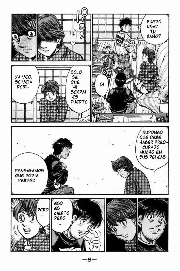 Hajime no Ippo Capítulo 595 - Page 9