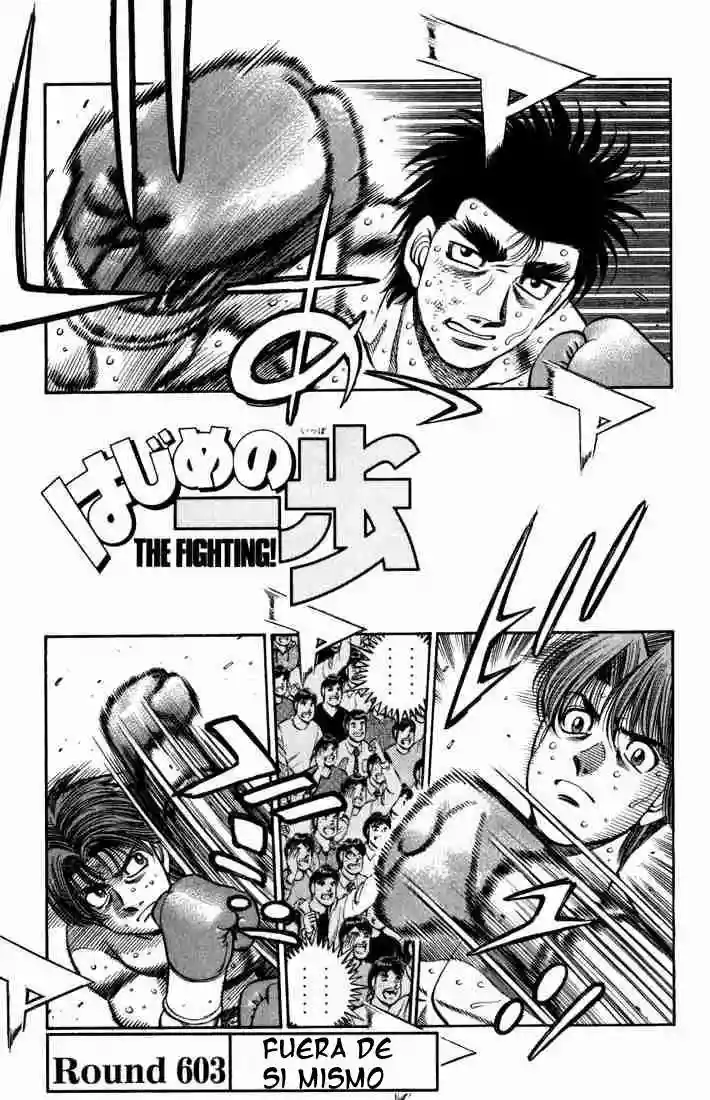 Hajime no Ippo Capítulo 603 - Page 1