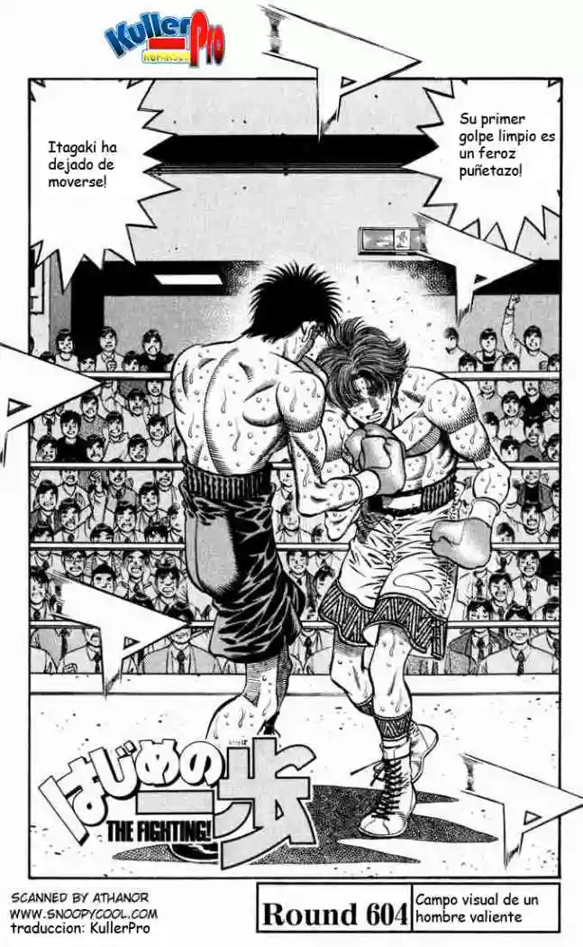 Hajime no Ippo Capítulo 604 - Page 1