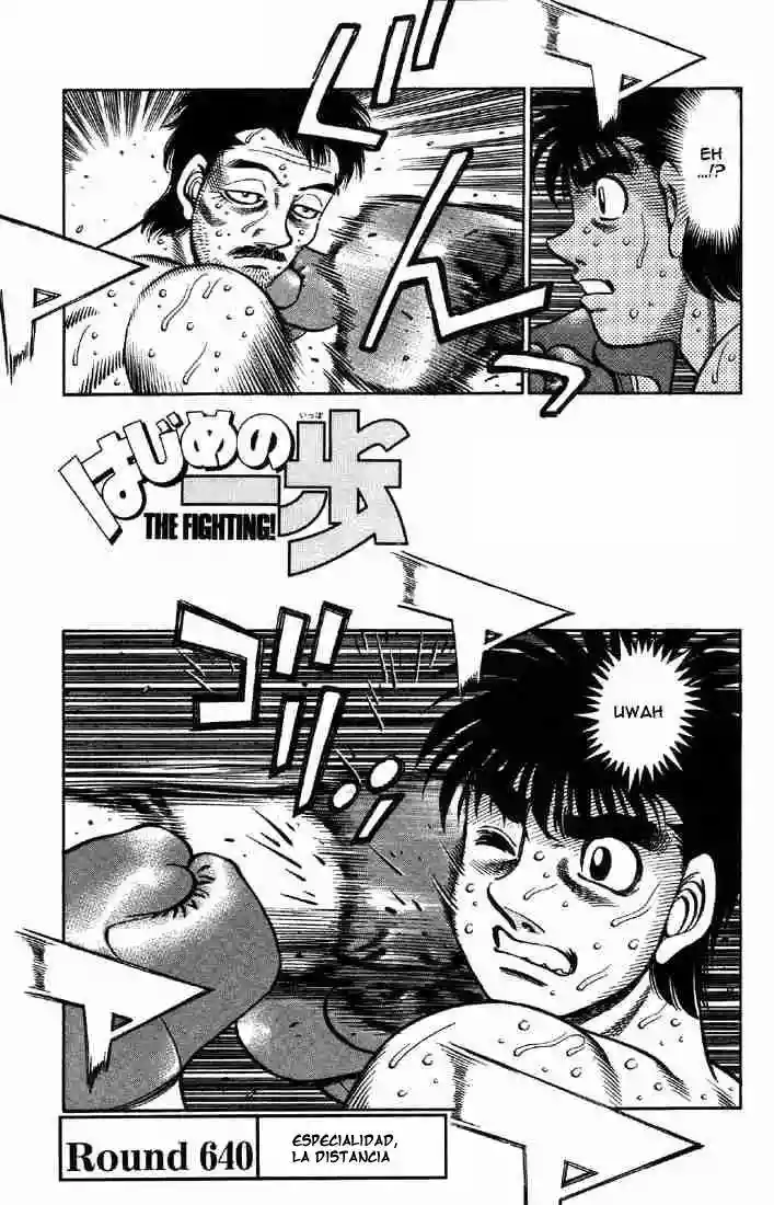 Hajime no Ippo Capítulo 640 - Page 1