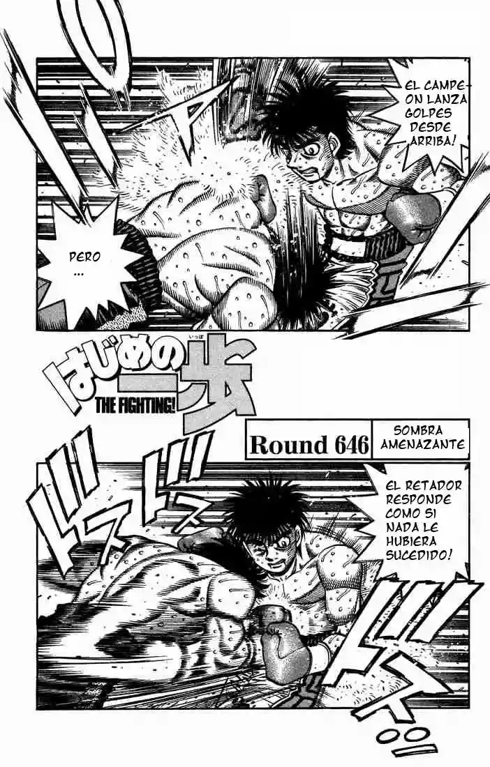 Hajime no Ippo Capítulo 646 - Page 1