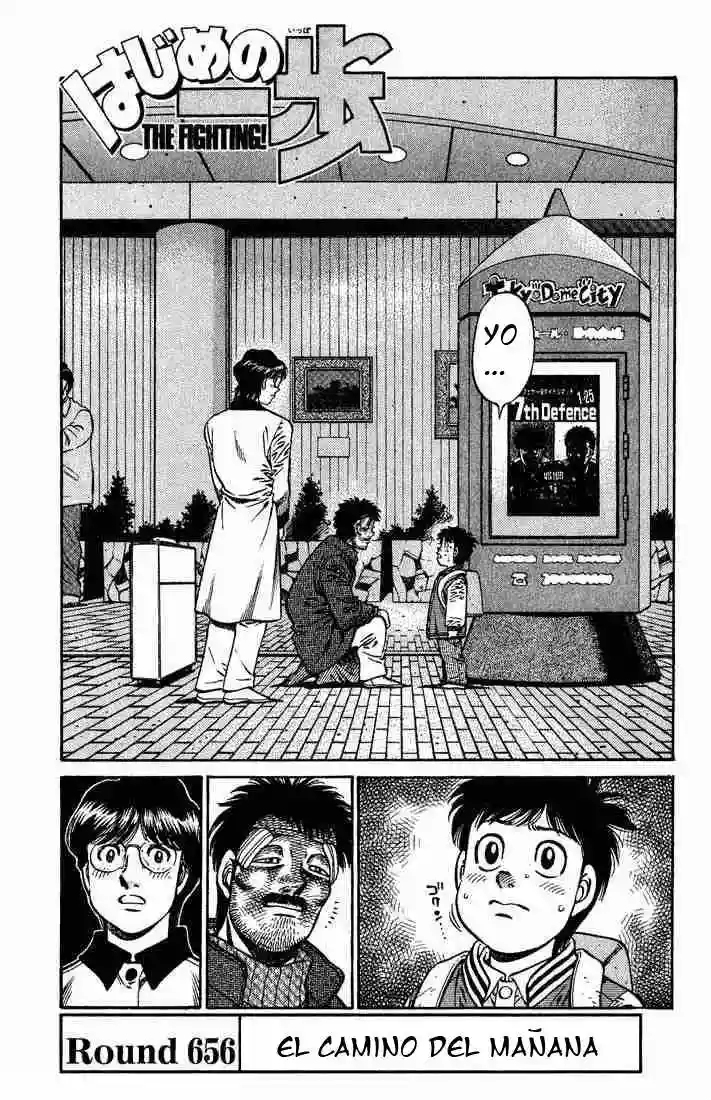 Hajime no Ippo Capítulo 656 - Page 1