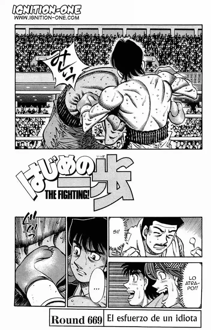 Hajime no Ippo Capítulo 669 - Page 1