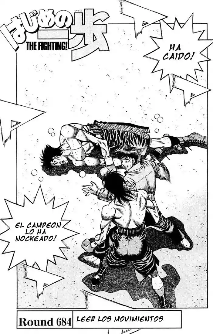 Hajime no Ippo Capítulo 684 - Page 1