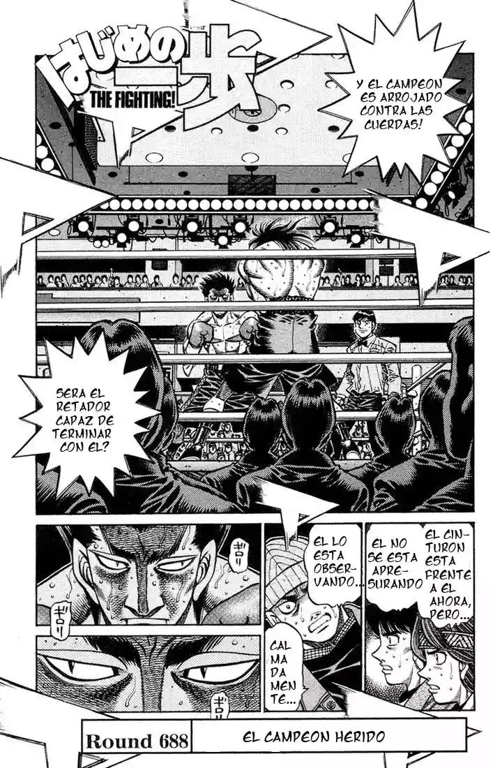 Hajime no Ippo Capítulo 688 - Page 1