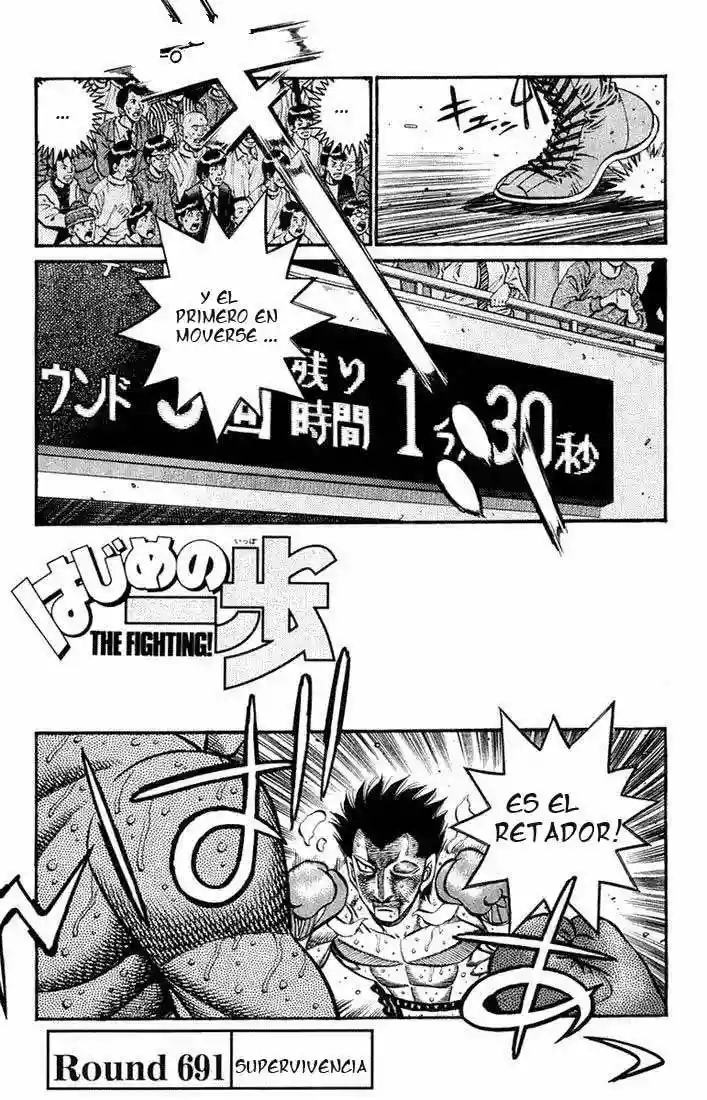 Hajime no Ippo Capítulo 691 - Page 1
