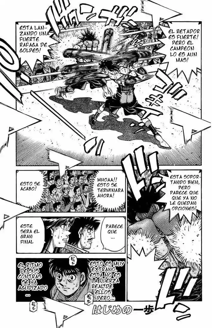 Hajime no Ippo Capítulo 694 - Page 1