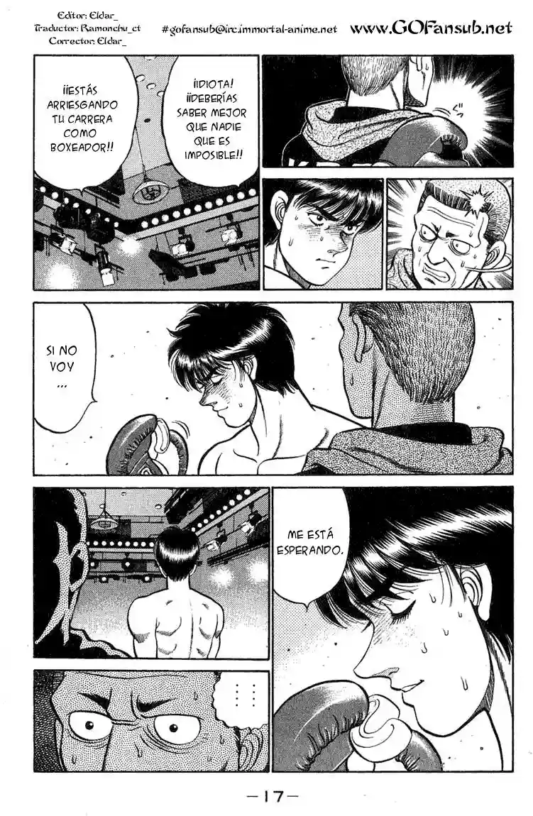 Hajime no Ippo Capítulo 70 - Page 17