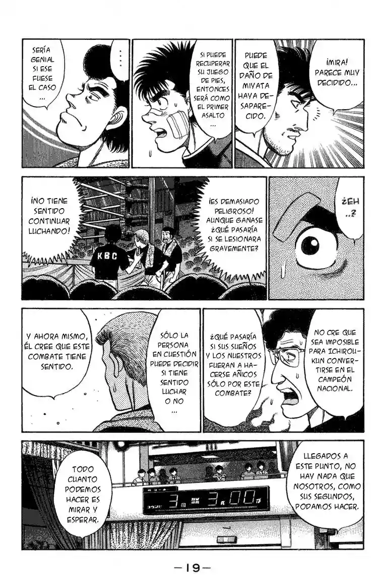 Hajime no Ippo Capítulo 70 - Page 19