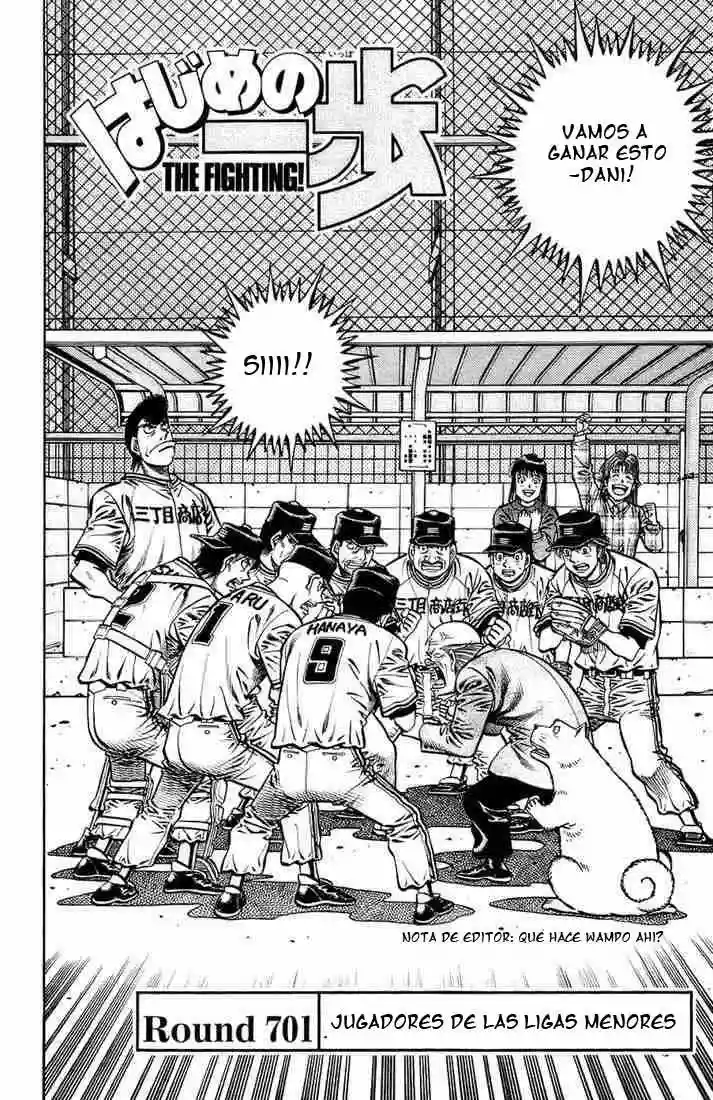 Hajime no Ippo Capítulo 701 - Page 2