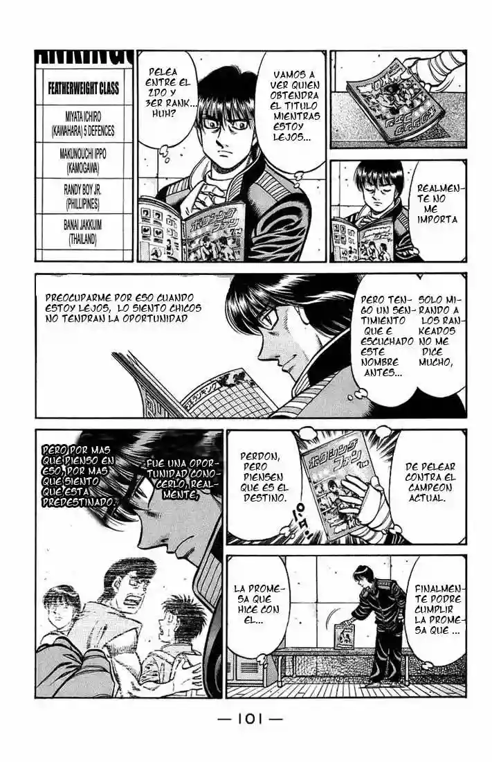 Hajime no Ippo Capítulo 709 - Page 9