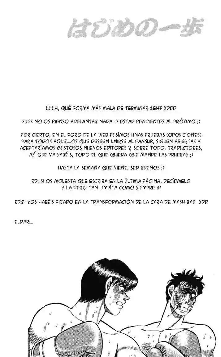 Hajime no Ippo Capítulo 71 - Page 20