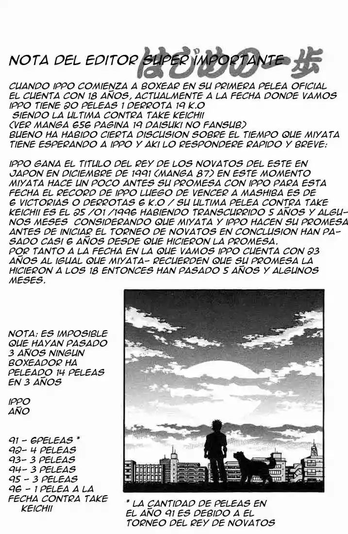 Hajime no Ippo Capítulo 722 - Page 19