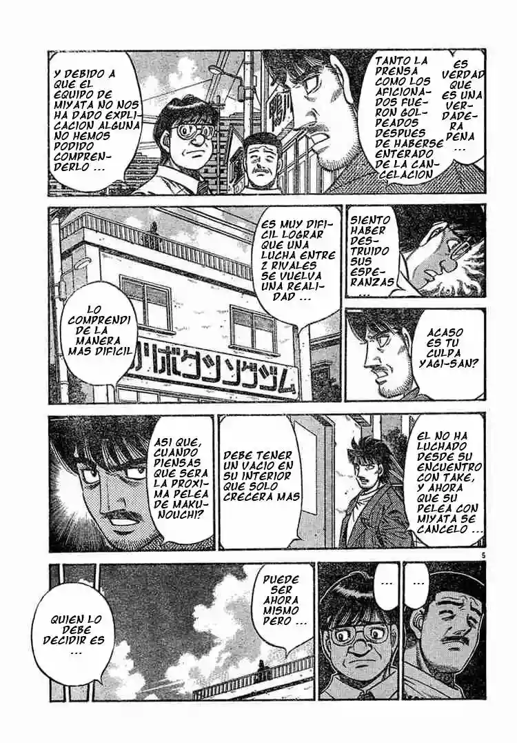 Hajime no Ippo Capítulo 724 - Page 5