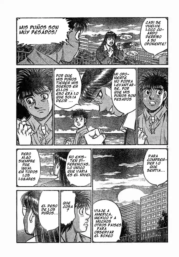 Hajime no Ippo Capítulo 725 - Page 3