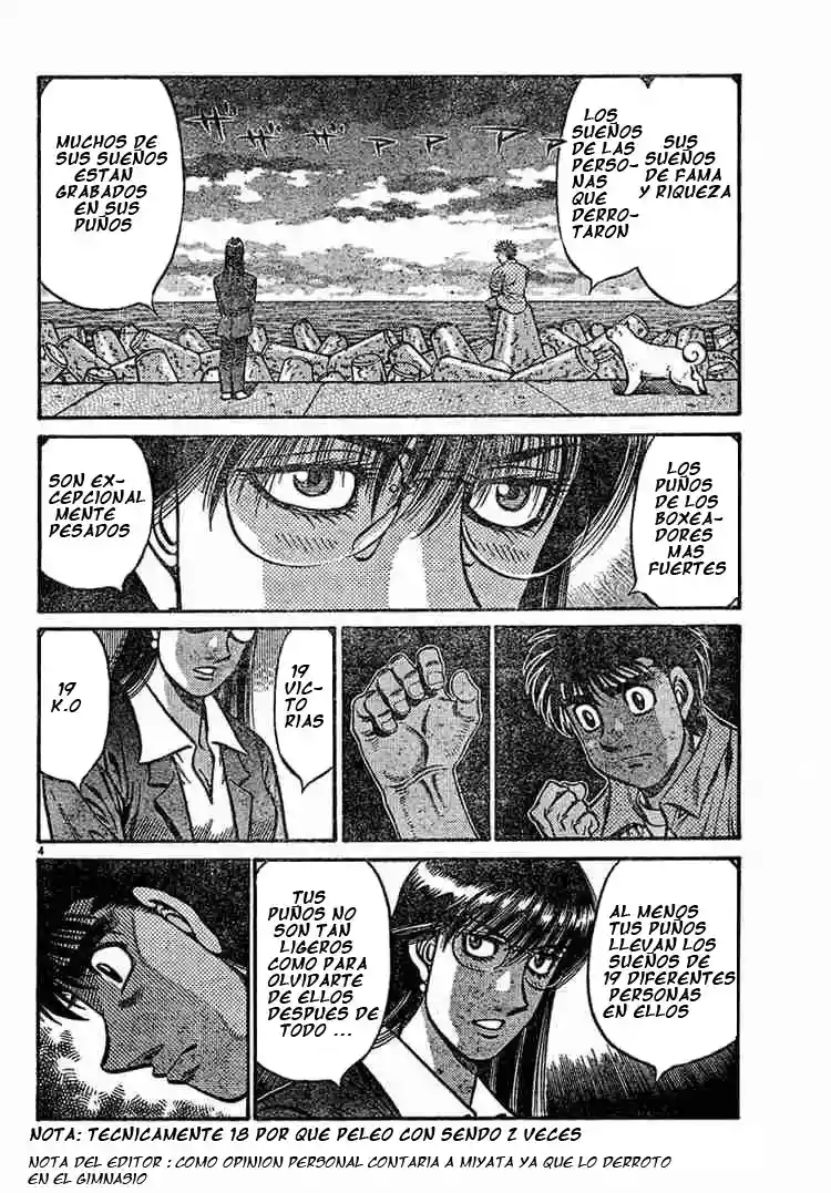 Hajime no Ippo Capítulo 725 - Page 4