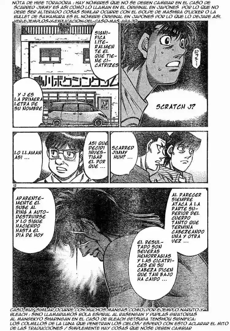 Hajime no Ippo Capítulo 727 - Page 12