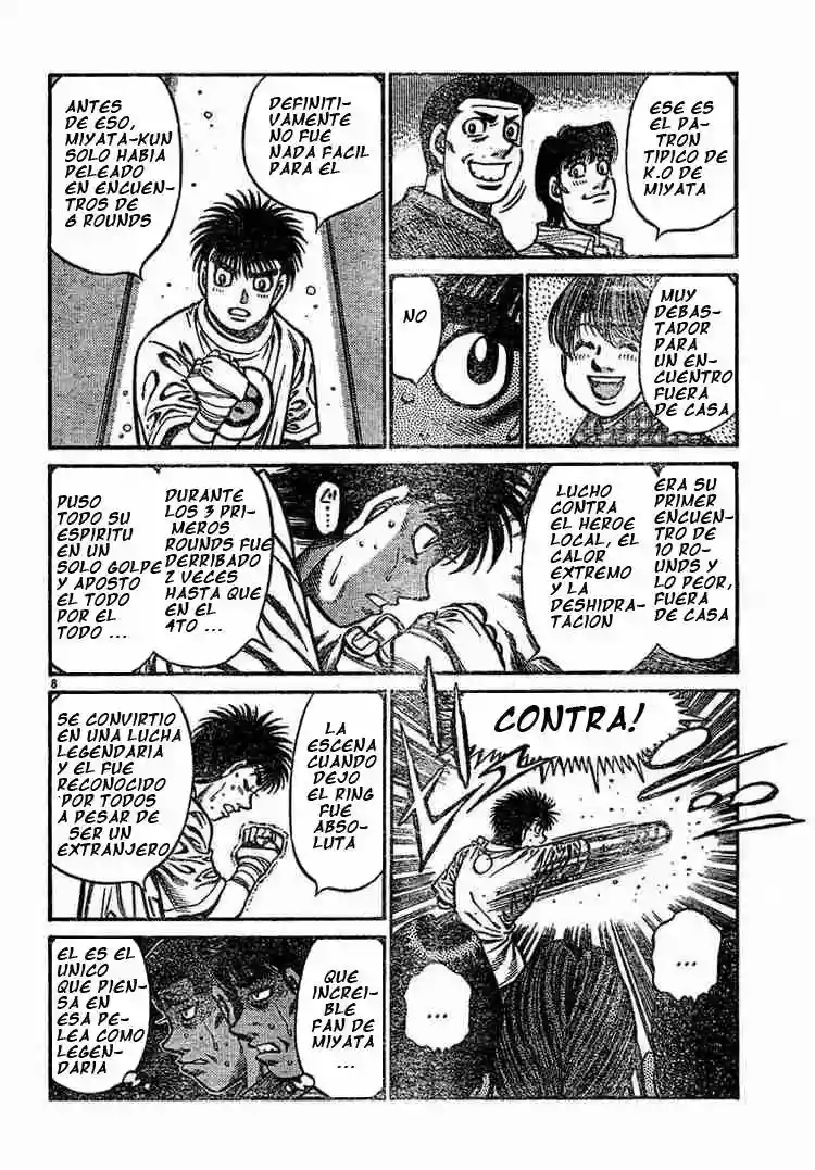 Hajime no Ippo Capítulo 727 - Page 8