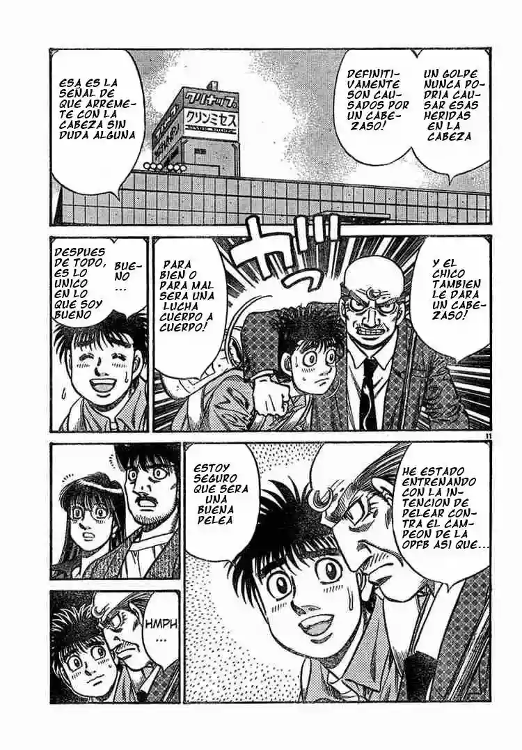 Hajime no Ippo Capítulo 728 - Page 11