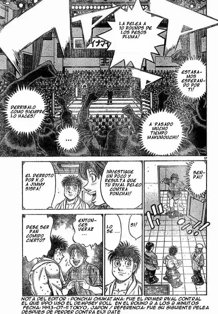 Hajime no Ippo Capítulo 728 - Page 17